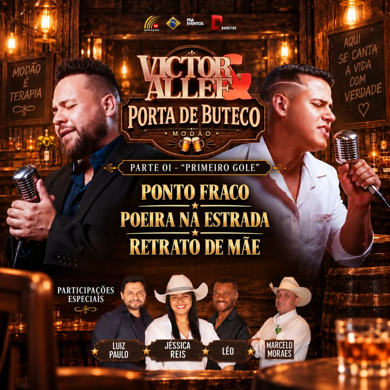 Porta de Buteco Com Victor & Allef