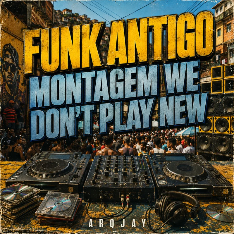 Funk Antigo Montagem We Don't Play New