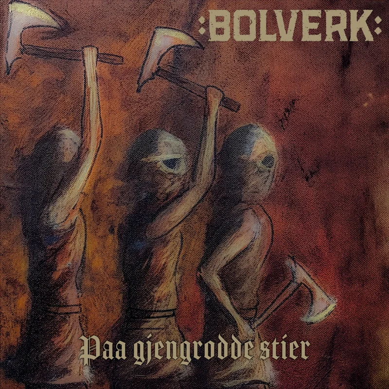 Paa gjengrodde stier