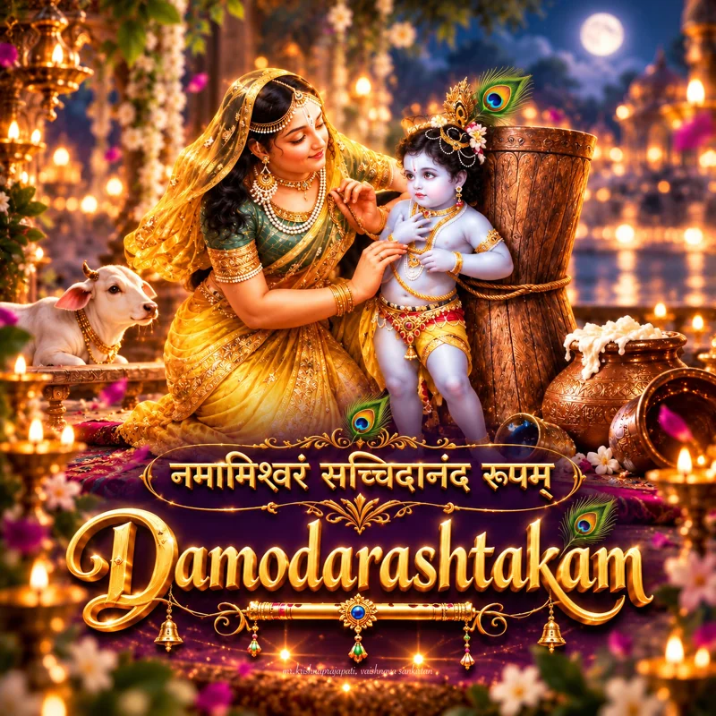 Namamisvaram Sachidanand Rupam, Damodarashtakam