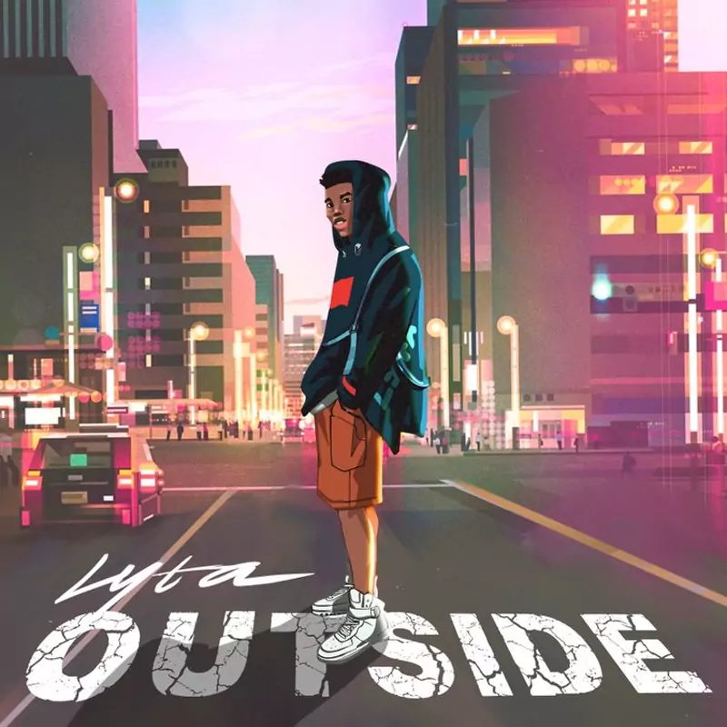 Outside